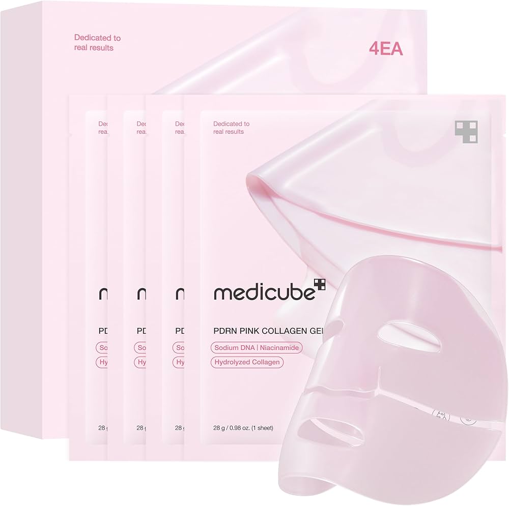 Mascarilla Colageno Jelly PDRN 4 Piezas