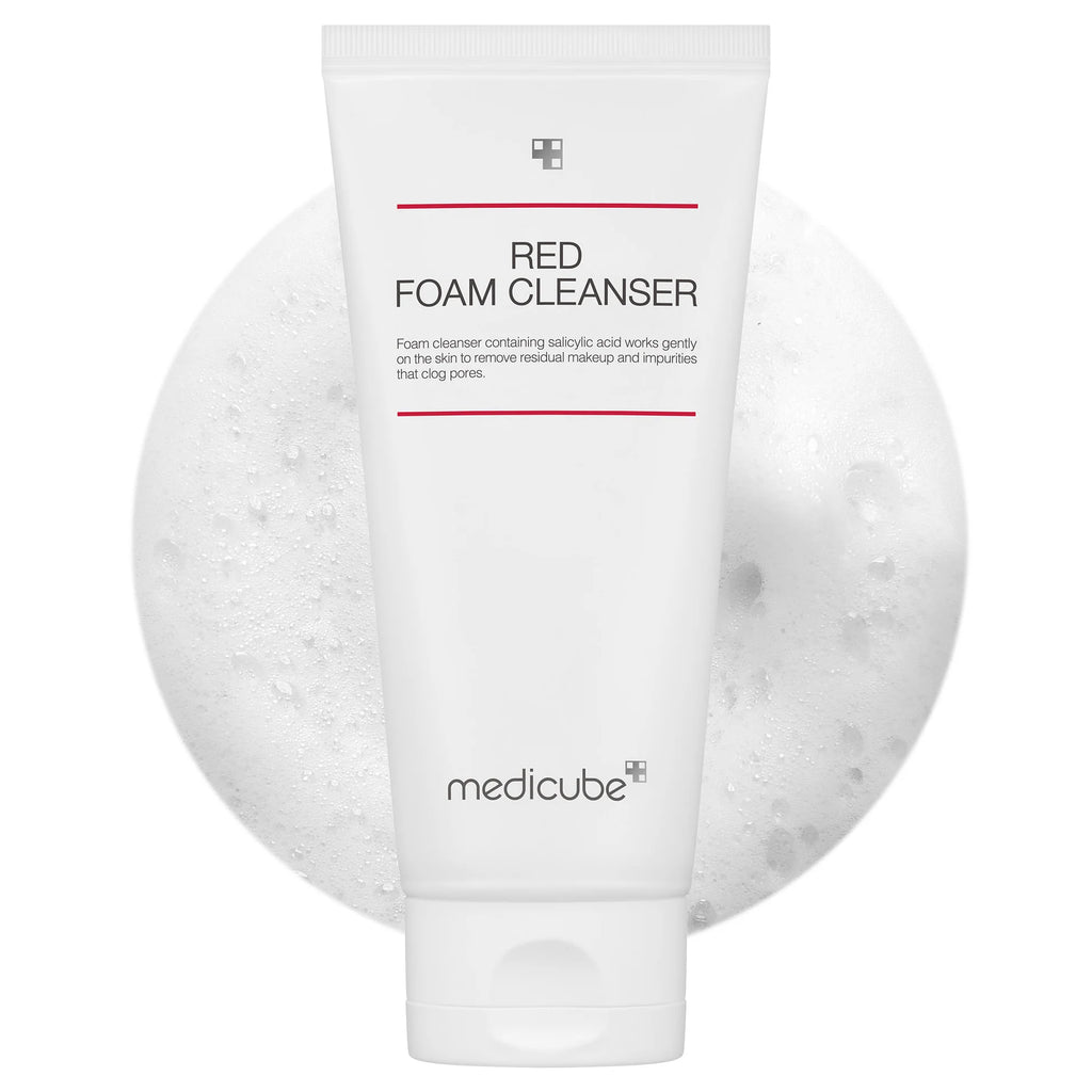 Limpiador Facial Espuma Roja