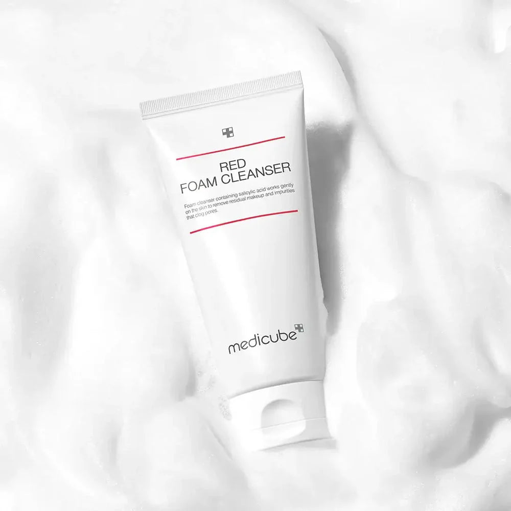 Limpiador Facial Espuma Roja